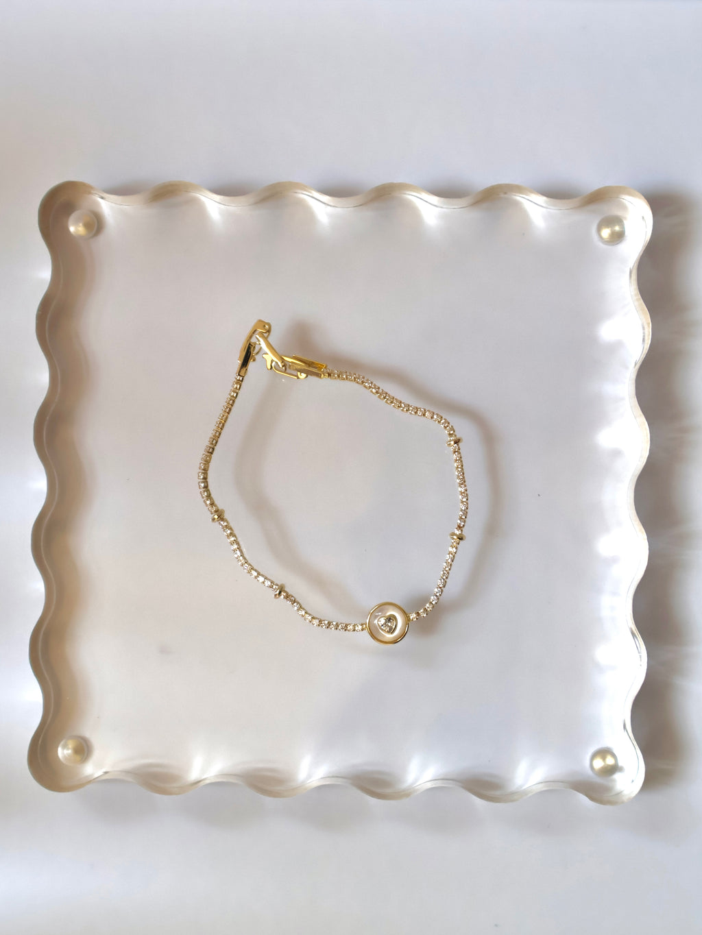 Love Tennis Bracelet