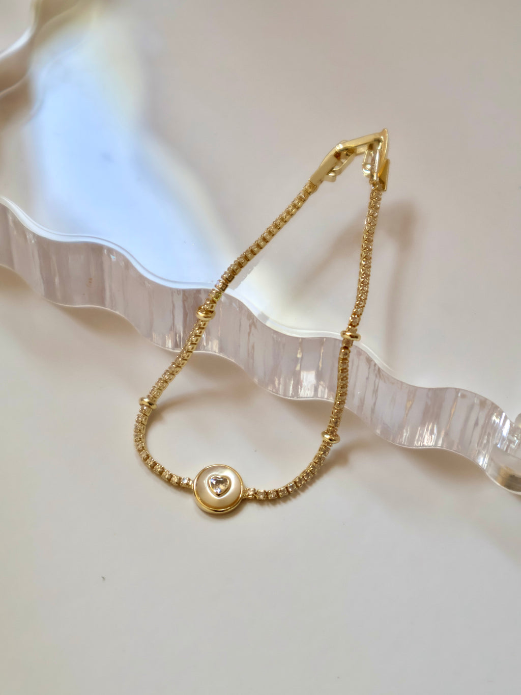 Love Tennis Bracelet