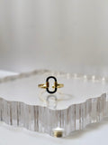 Midnight Contrast Ring