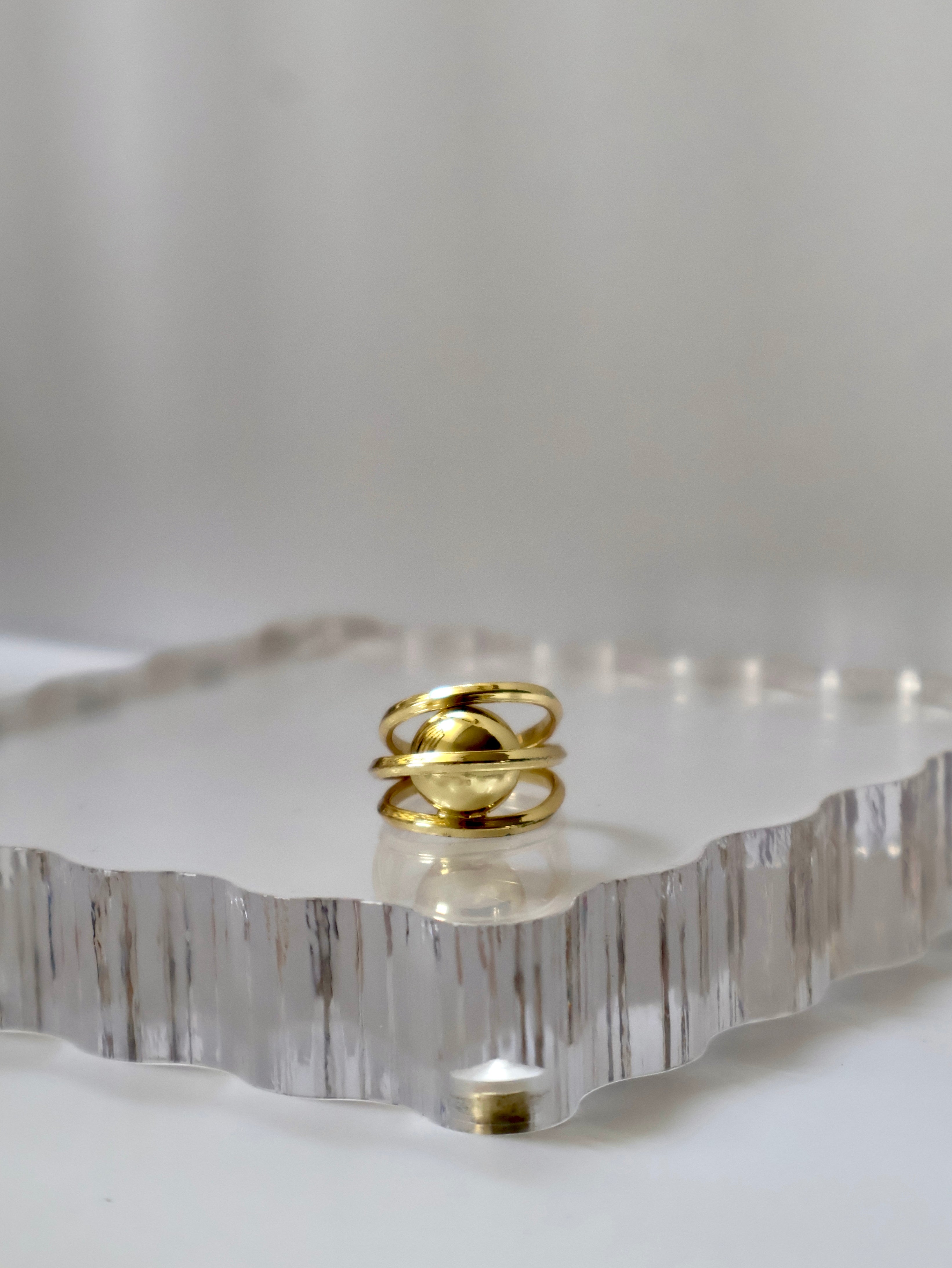 Sphere Statement Ring