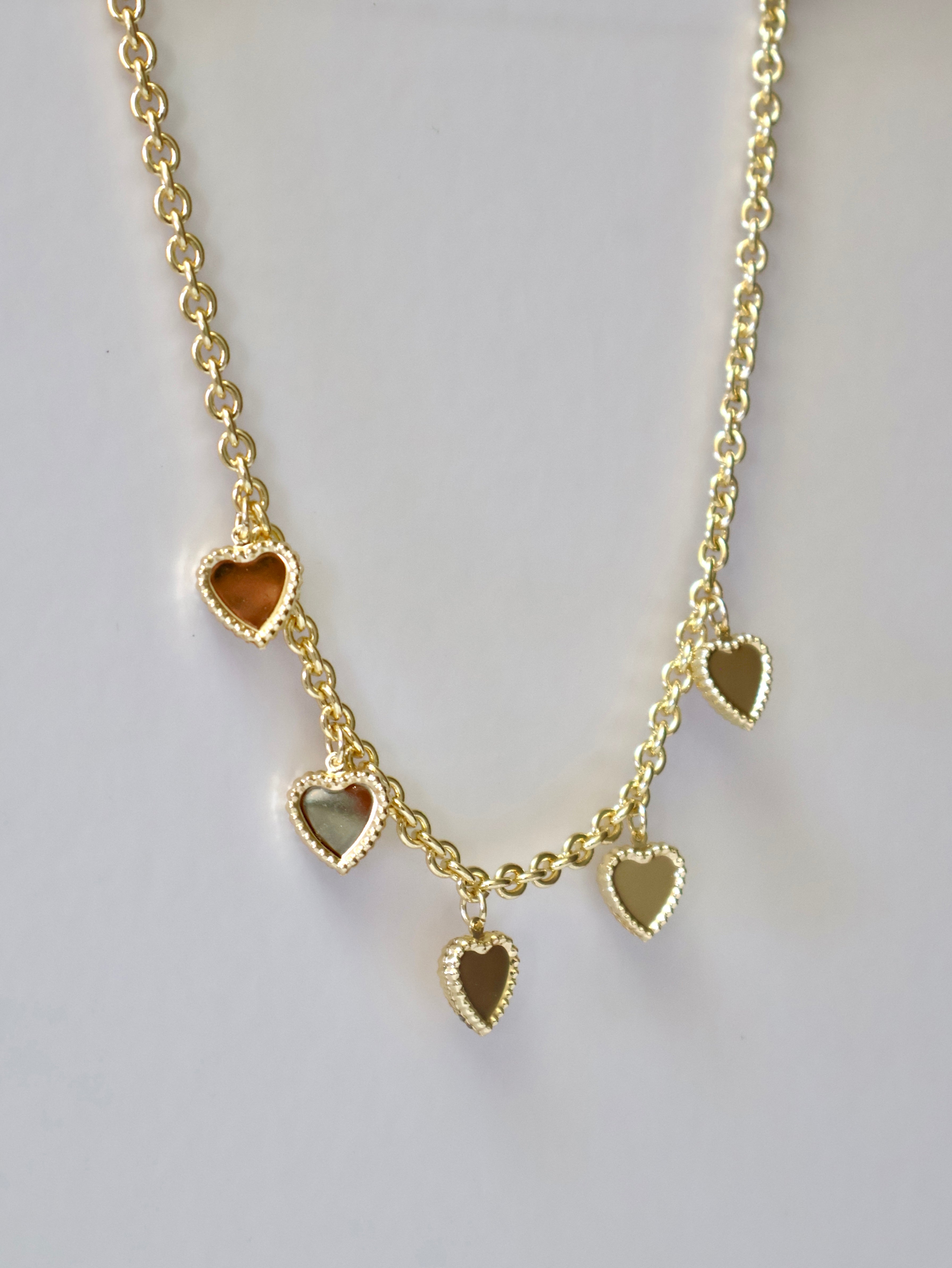 Golden Heart Necklace