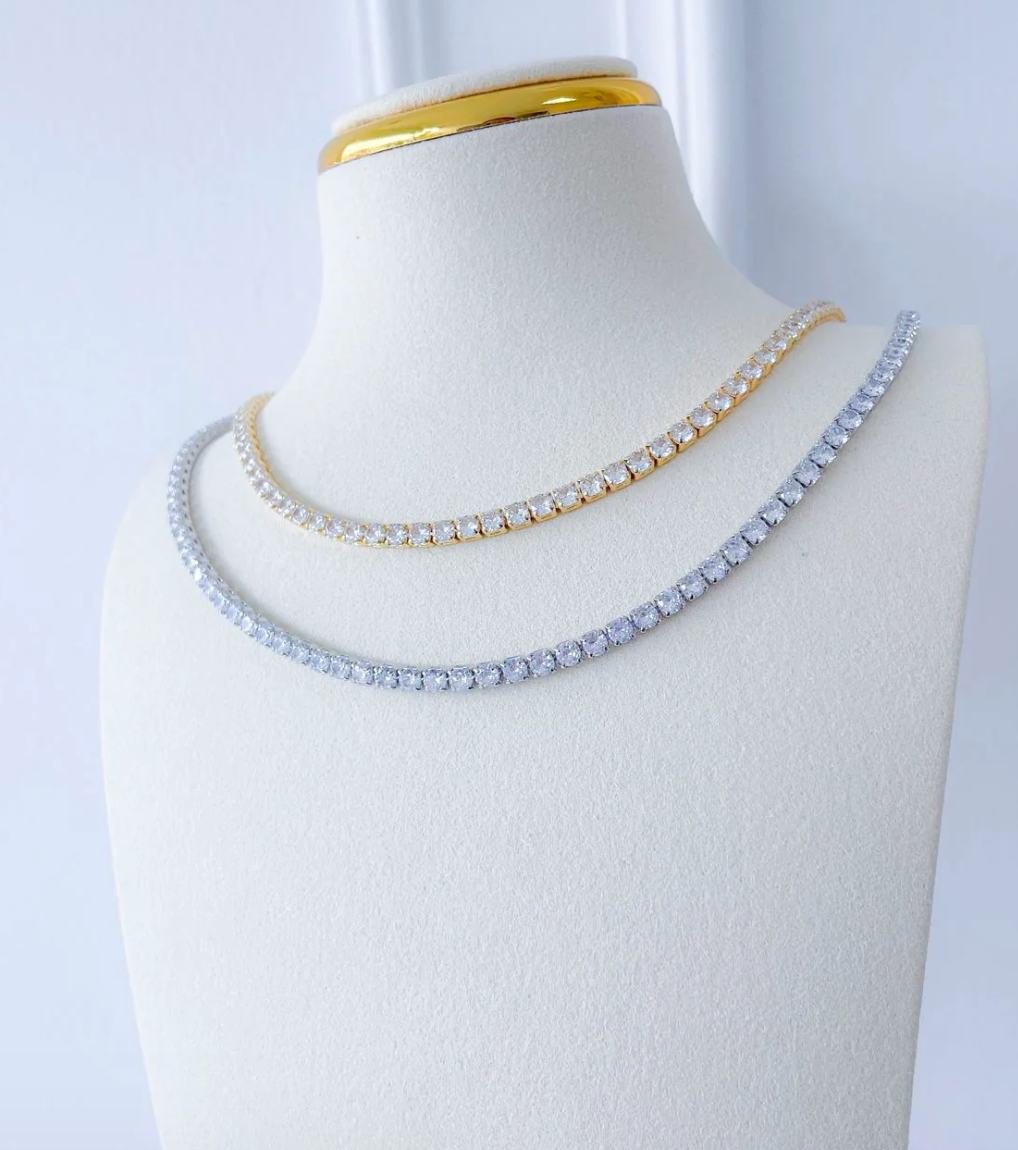 Classic Tennis Necklace